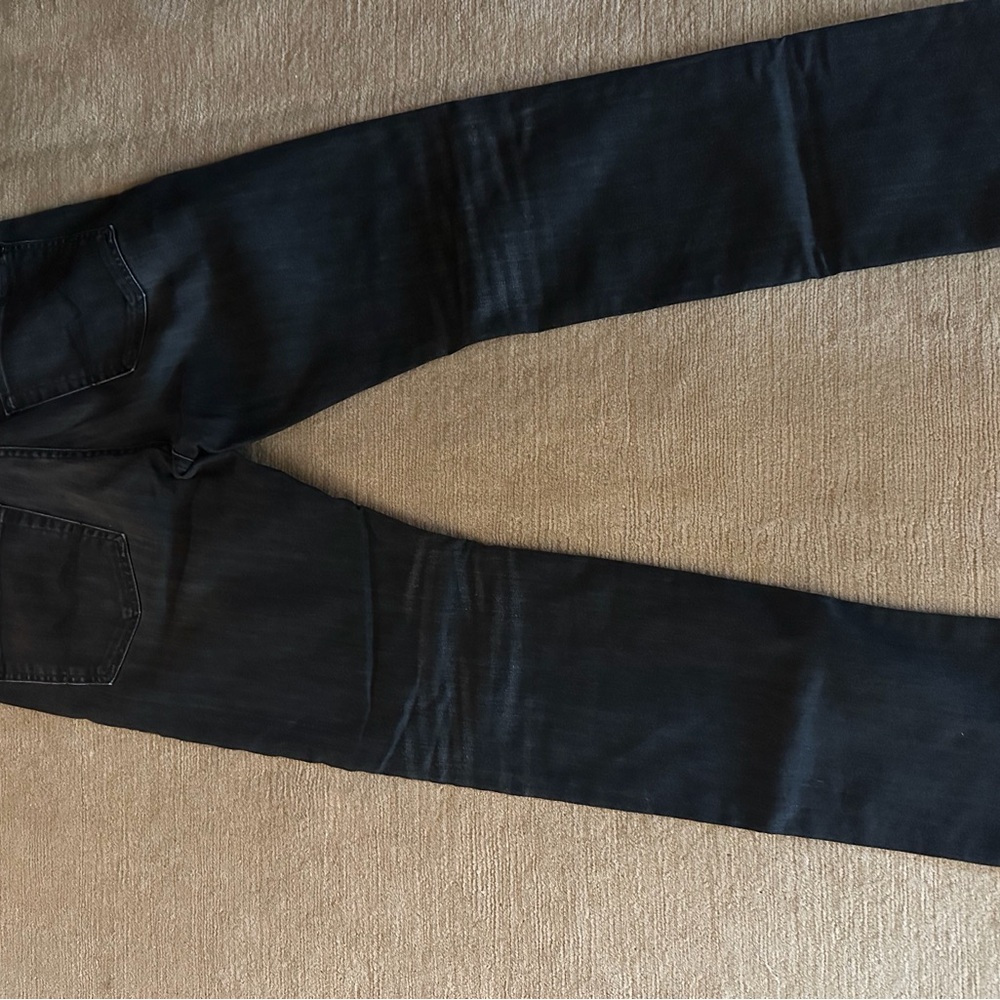 7 for mankind skinny Black Denim Jeans